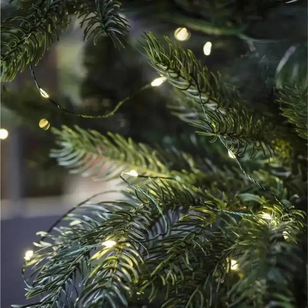 Гірлянда нитка Роса 20 м з пультом м 200LED від USB зелений провід теплий білий - фото 6 Гірлянда нитка Роса 20 м з пультом м 200LED від USB зелений провід теплий білий - фото 6