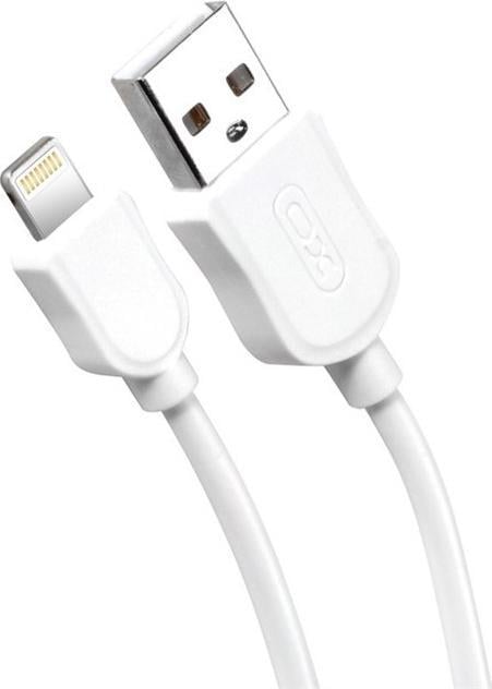 Кабель Xo NB41 Lightning iPhone 5 6 7 iPad 1 м White (27526)