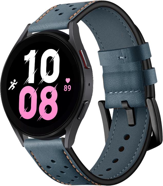 Ремінець шкіряний Classico для Galaxy Watch 5 44 мм Khaki (29205-17)