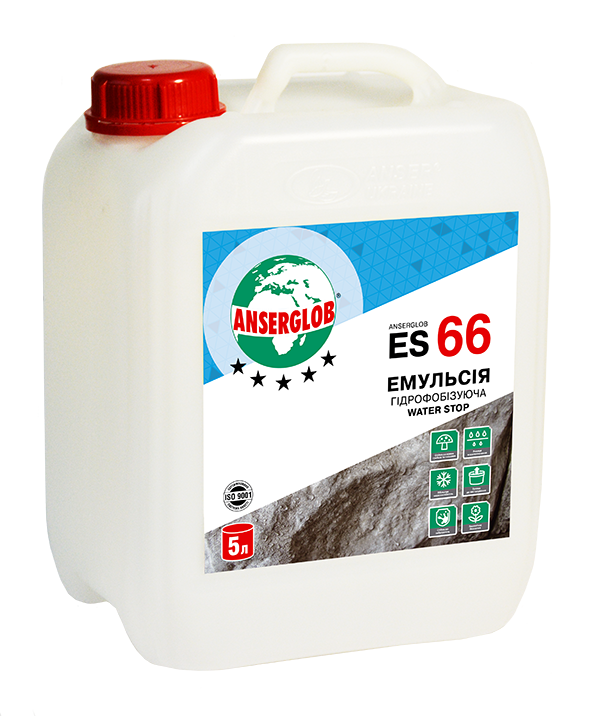 Эмульсия гидрофобизирующая ANSERGLOB ES 66 WATERSTOP 5 л (10515)