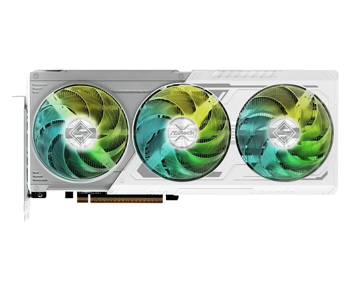 Відеокарта ASRock Radeon RX 9070 XT Steel Legend 16GB (RX9070XT SL 16G)