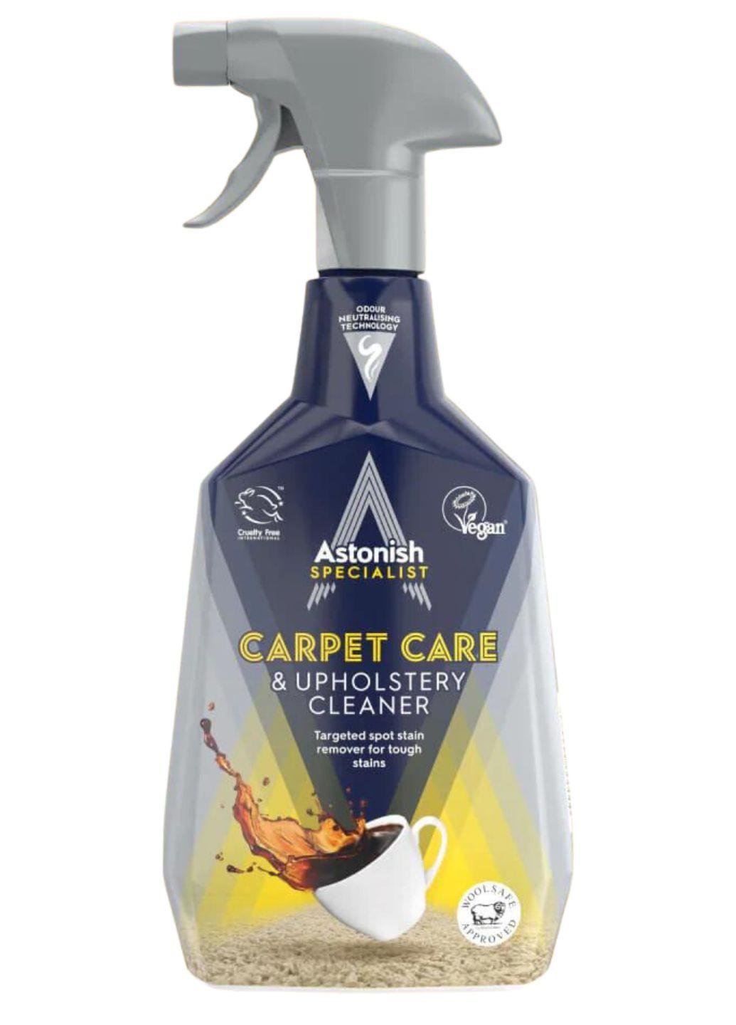 Плямовивідник для килимів та текстильних поверхонь Astonish Carpet Care & Upholstery Cleaner 750 мл (Е-01576)