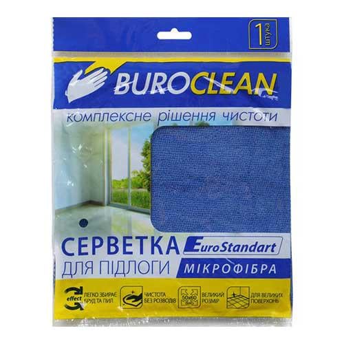 Тряпка для пола BuroClean из микрофибры 1 шт. (13036646)