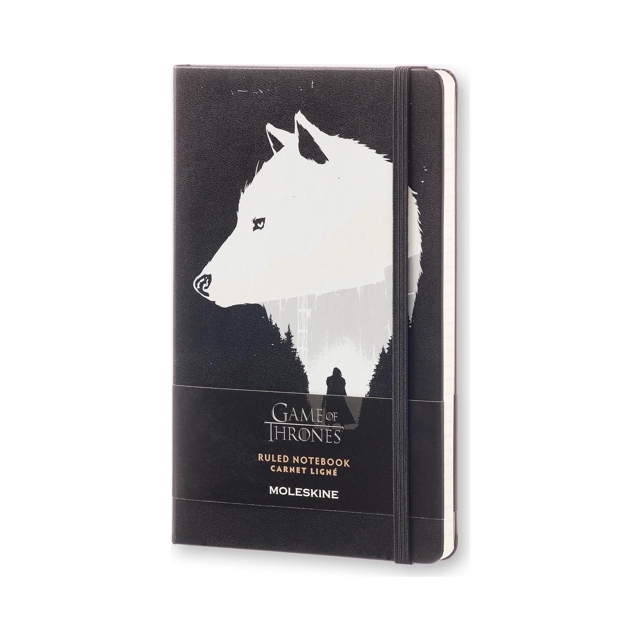 Блокнот Moleskine Limited Game of Thrones середній 13х21см 240 сторінок в лінійку Чорний (8051272893090)