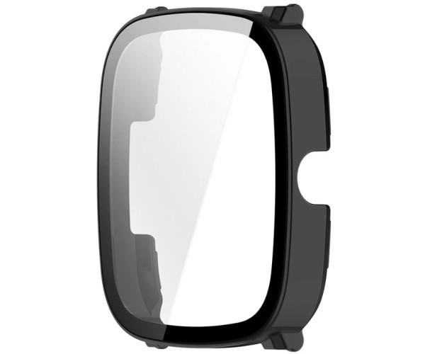 Чехол с защитным стеклом Protective Cover with Glass для Haylou RS5 Черный
