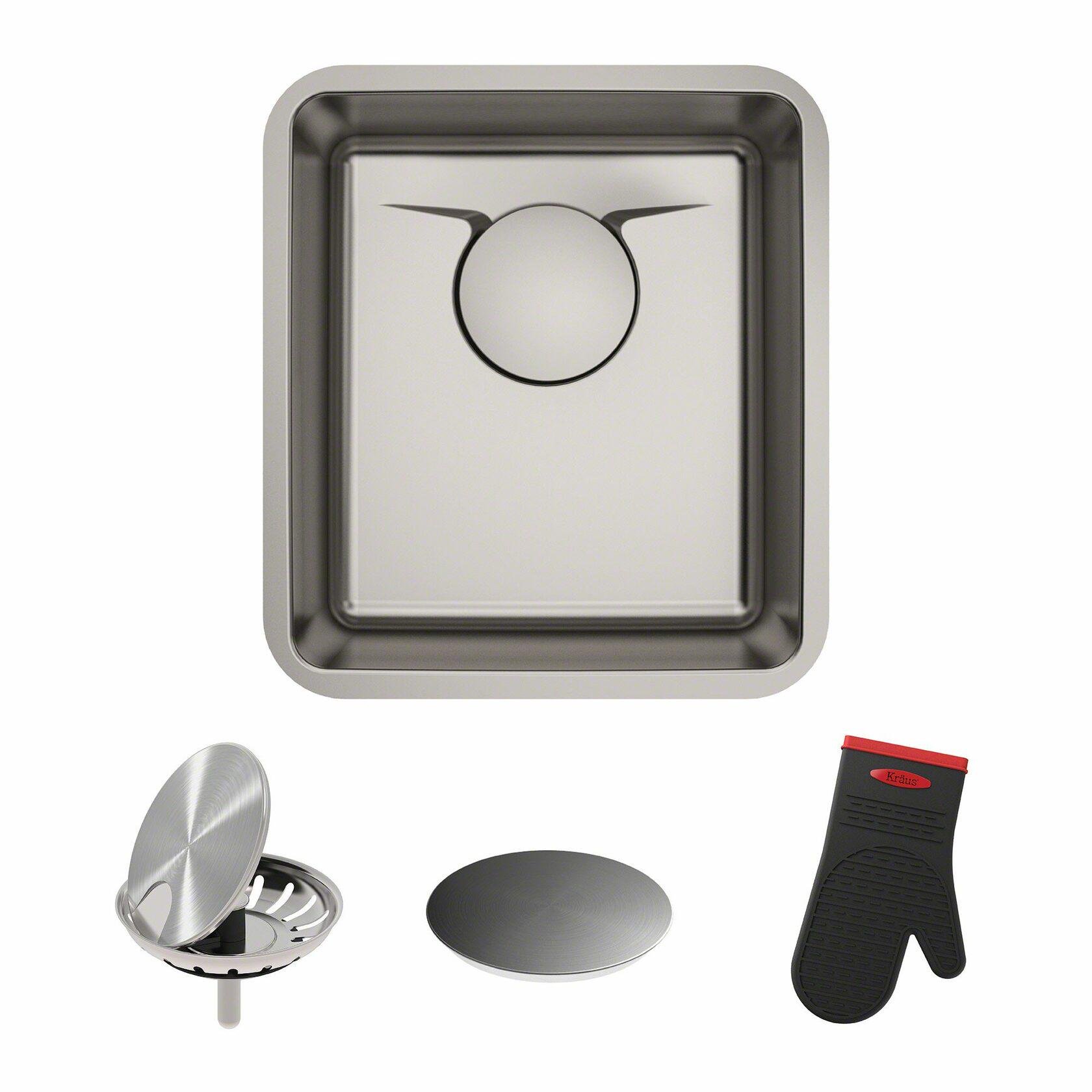 Мойка кухонная Kraus KD1US17B