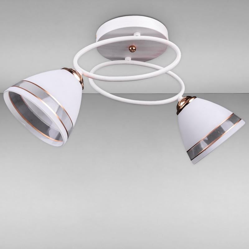 Люстра потолочная Light House DL-17222/2 Белый/Золото