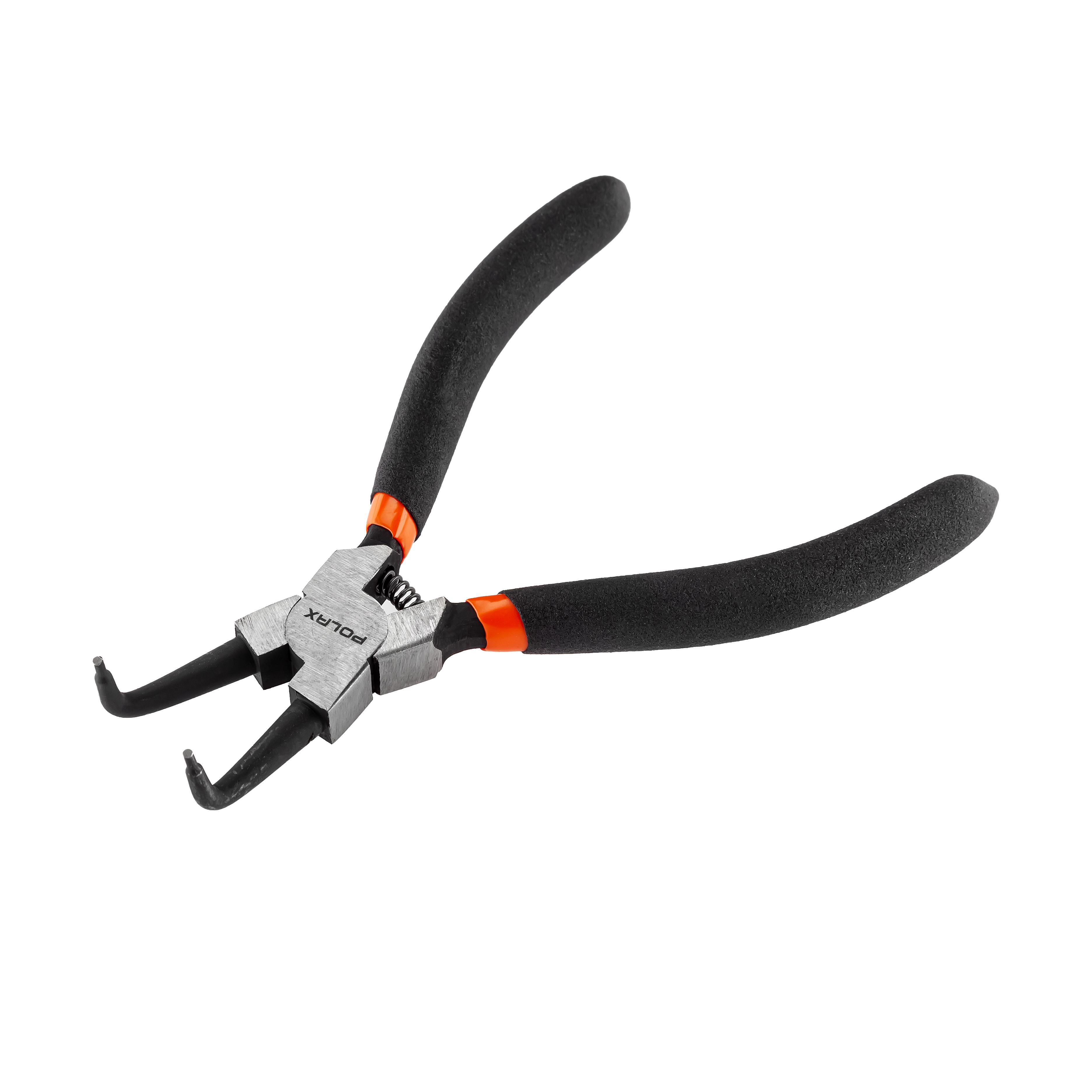 Съемник стопорных колец изогнутые на сжатие 150 мм (35-033)