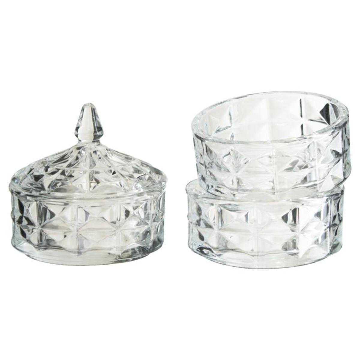 Цукерниця Delisoga 3 яруси 13х26 см Прозорий (3926) - фото 5 Цукерниця Delisoga 3 яруси 13х26 см Прозорий (3926) - фото 5