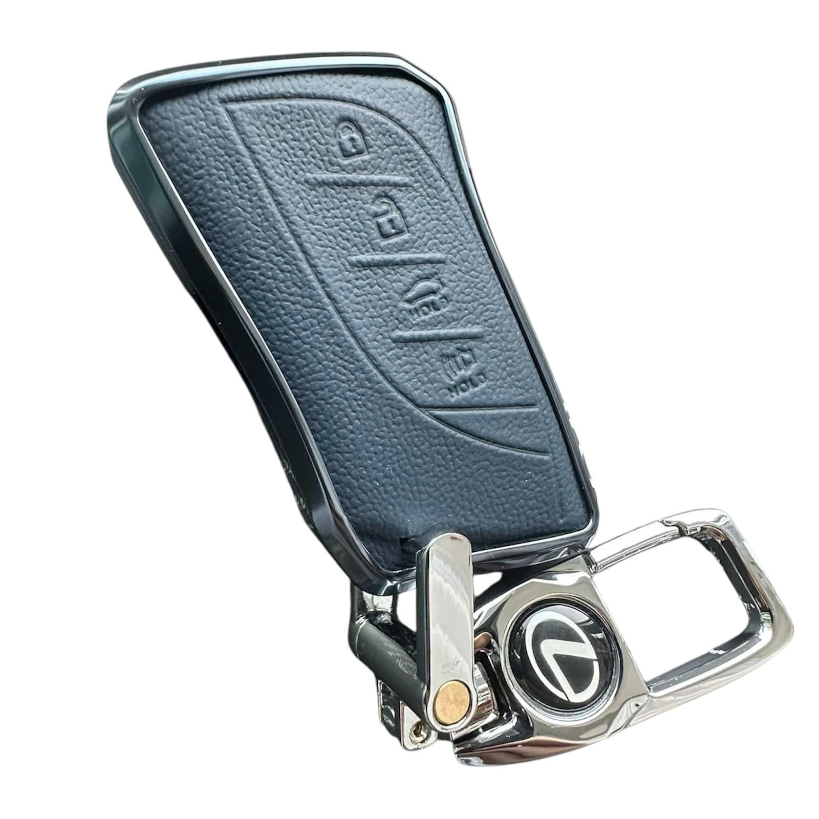 Чехол для ключа алюминиевый Lexus (lx4albl)