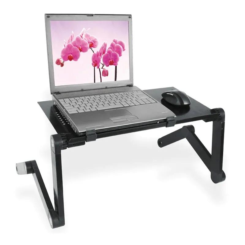 Підставка для ноутбука Laptop Table T6 з охолодженням (3693185)