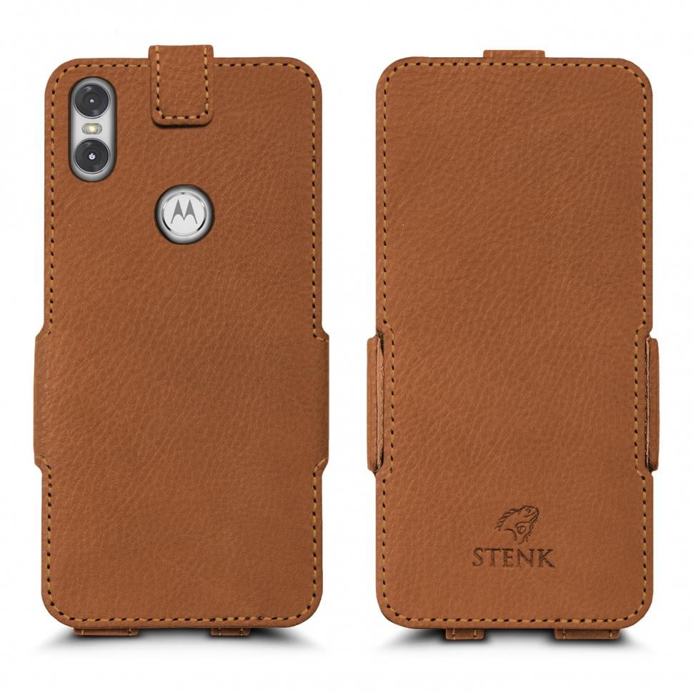 Чохол фліп Stenk Prime для Motorola One (XT1941-4) Коричневий (63705) Чохол фліп Stenk Prime для Motorola One (XT1941-4) Коричневий (63705)
