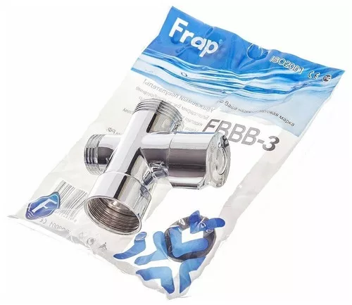 Дивертор с картриджем для смесителя Frap FBBB-3 поворотный Хром (SQ-1034207) - фото 2