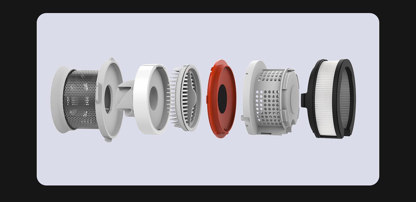 Ручной пылесос Roidmi X20S Cordless Vacuum Cleaner VYSROI0005 (65647) - фото 8 Ручной пылесос Roidmi X20S Cordless Vacuum Cleaner VYSROI0005 (65647) - фото 8