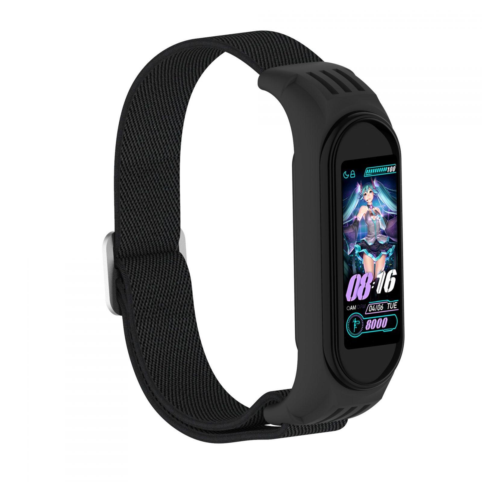 Ремешок XOKO Nylon для Xiaomi Mi Smart Band 4/5/6 Black Ремешок XOKO Nylon для Xiaomi Mi Smart Band 4/5/6 Black