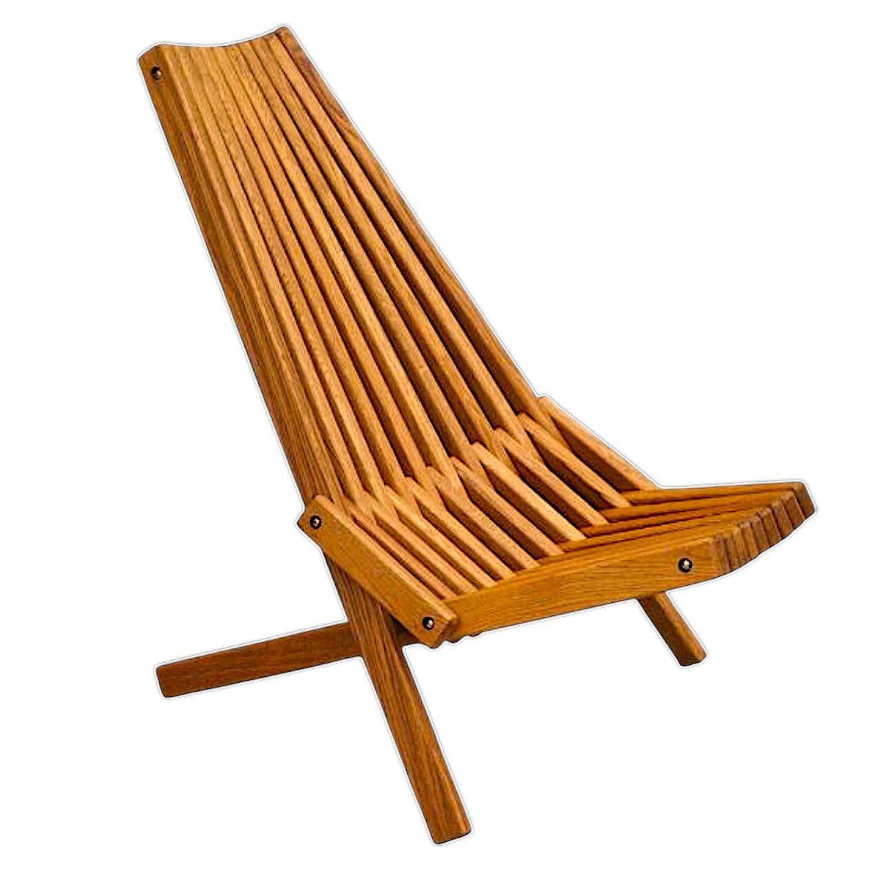 Шезлонг дубовый KENTUKKI Калифорнийская Секвойя