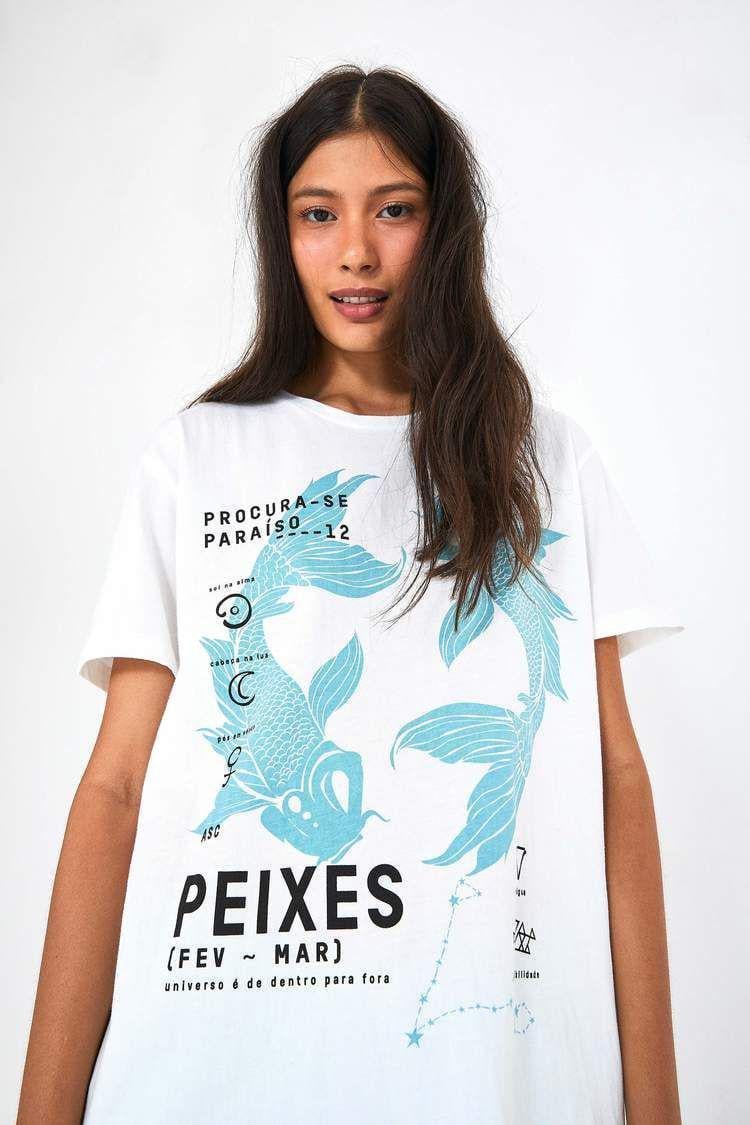 Футболка женская с принтом Pin-000-1006 повседневная М Белый (2634325547)