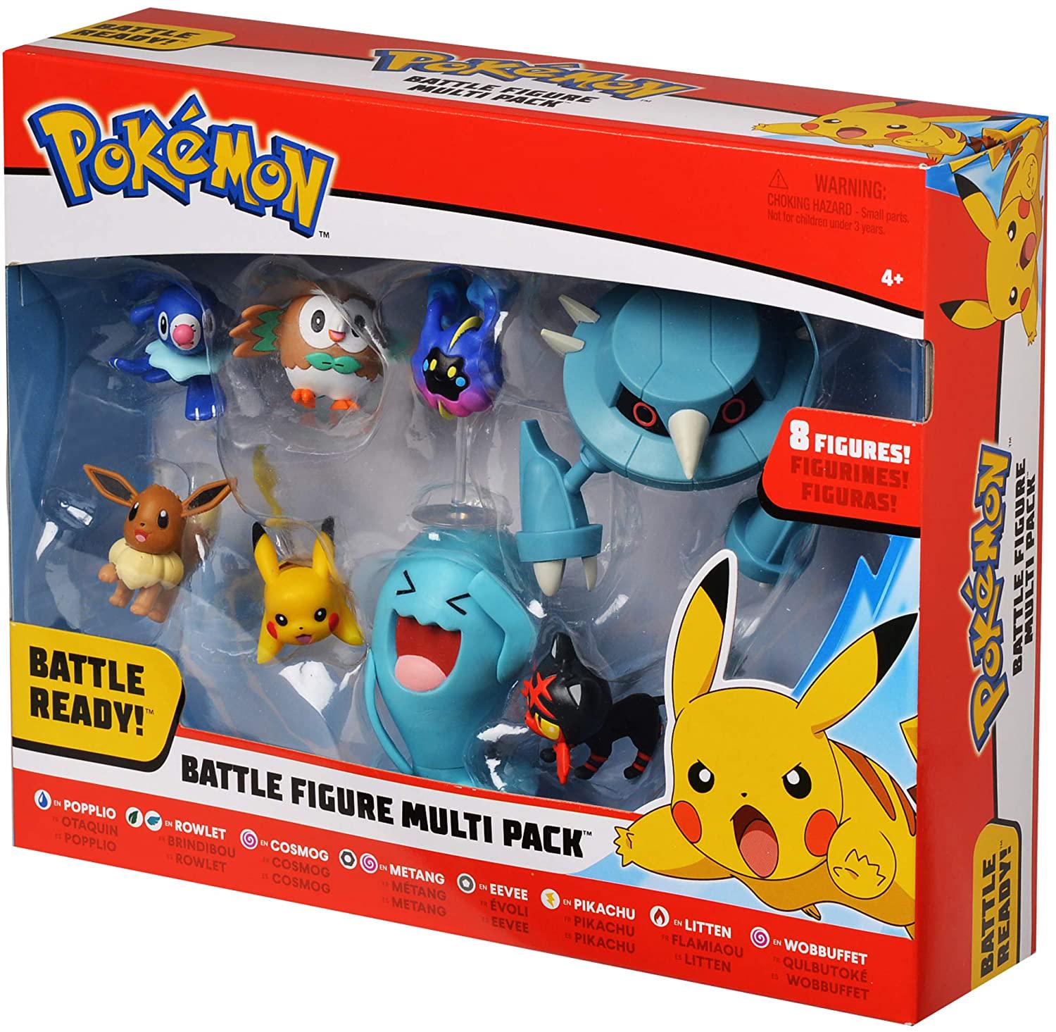 Фигурка Pokemon Mega Battle Pack 4-7 см 8 шт. (10198391)