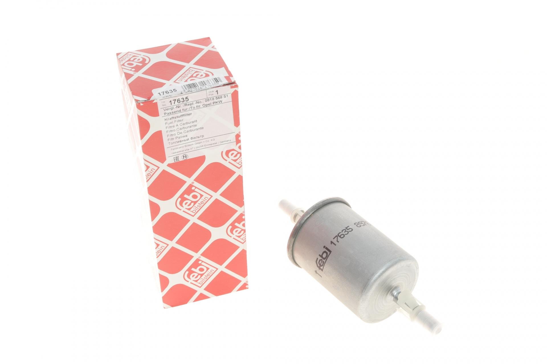 Фильтр топливный FEBI BILSTEIN для Opel Combo/Daewoo Lanos 1,4-1,6 01- (17635)