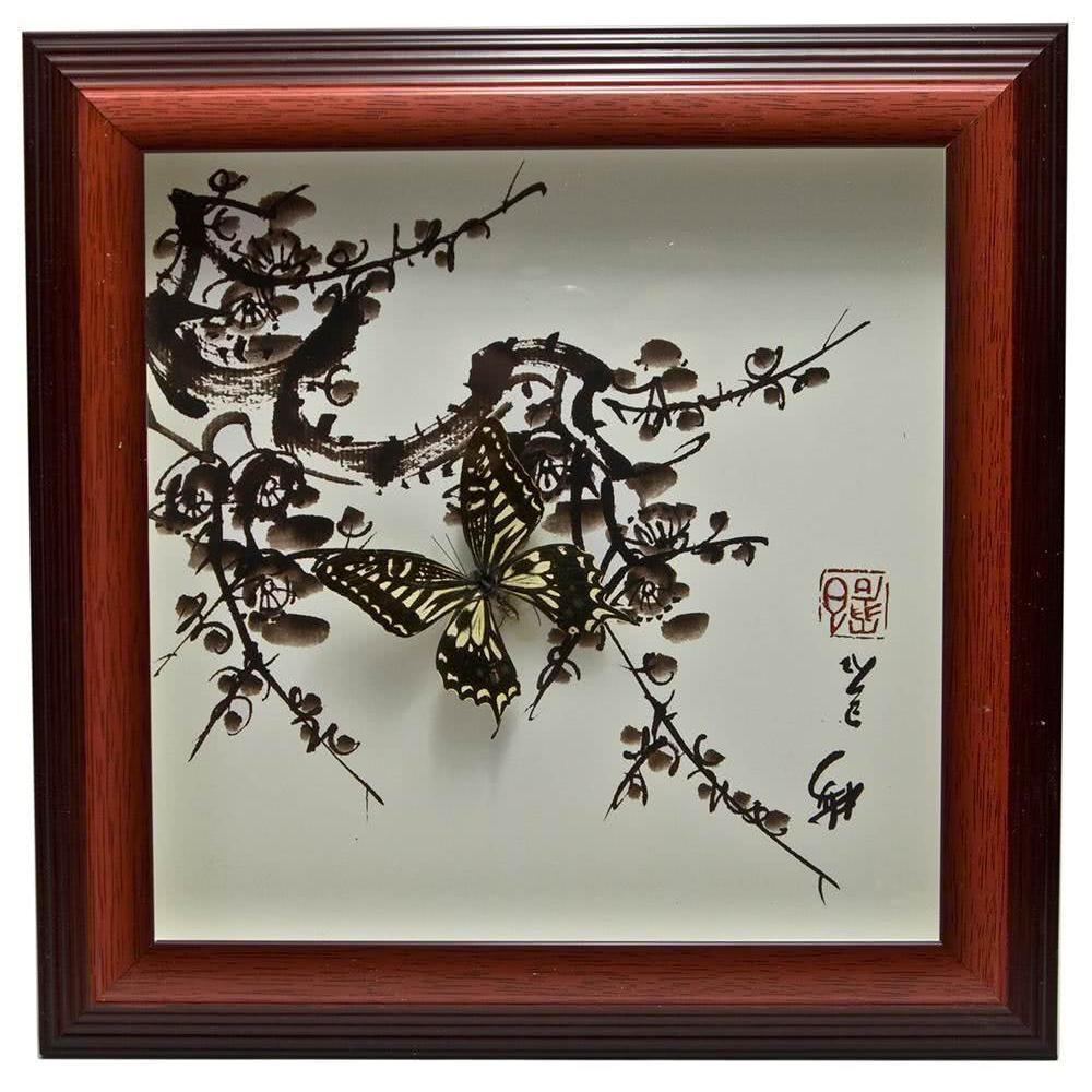 Картина Метелики в рамці 30х30х3 см (26049)
