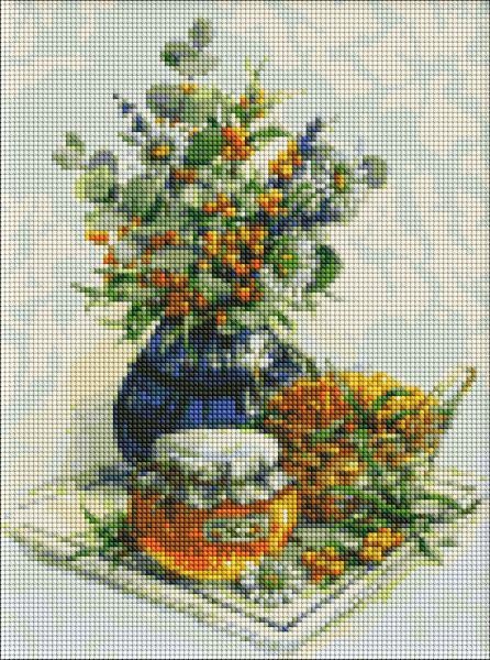 Алмазная мозаика Варенье из облепихи