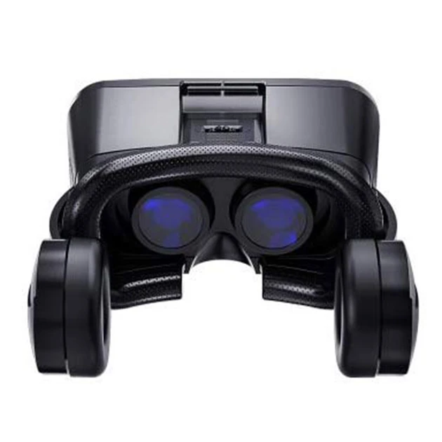 Очки виртуальной реальности VR BOX Park с объемным звуком и пультом Черный (9938) - фото 5