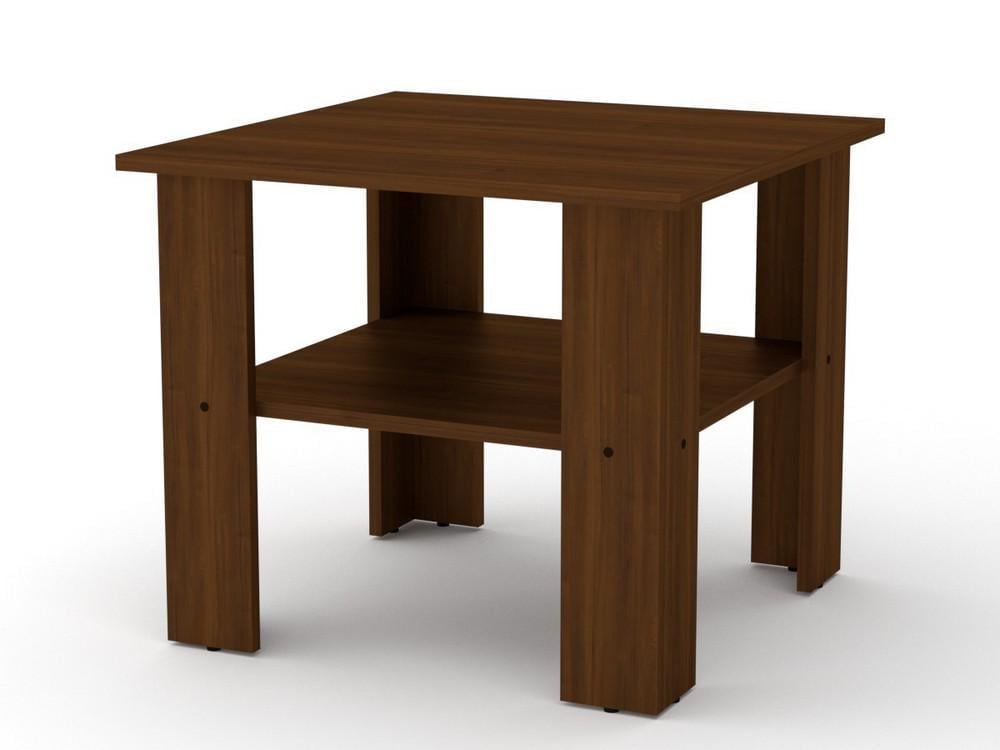 Стол журнальный Компанит Мадрид Орех