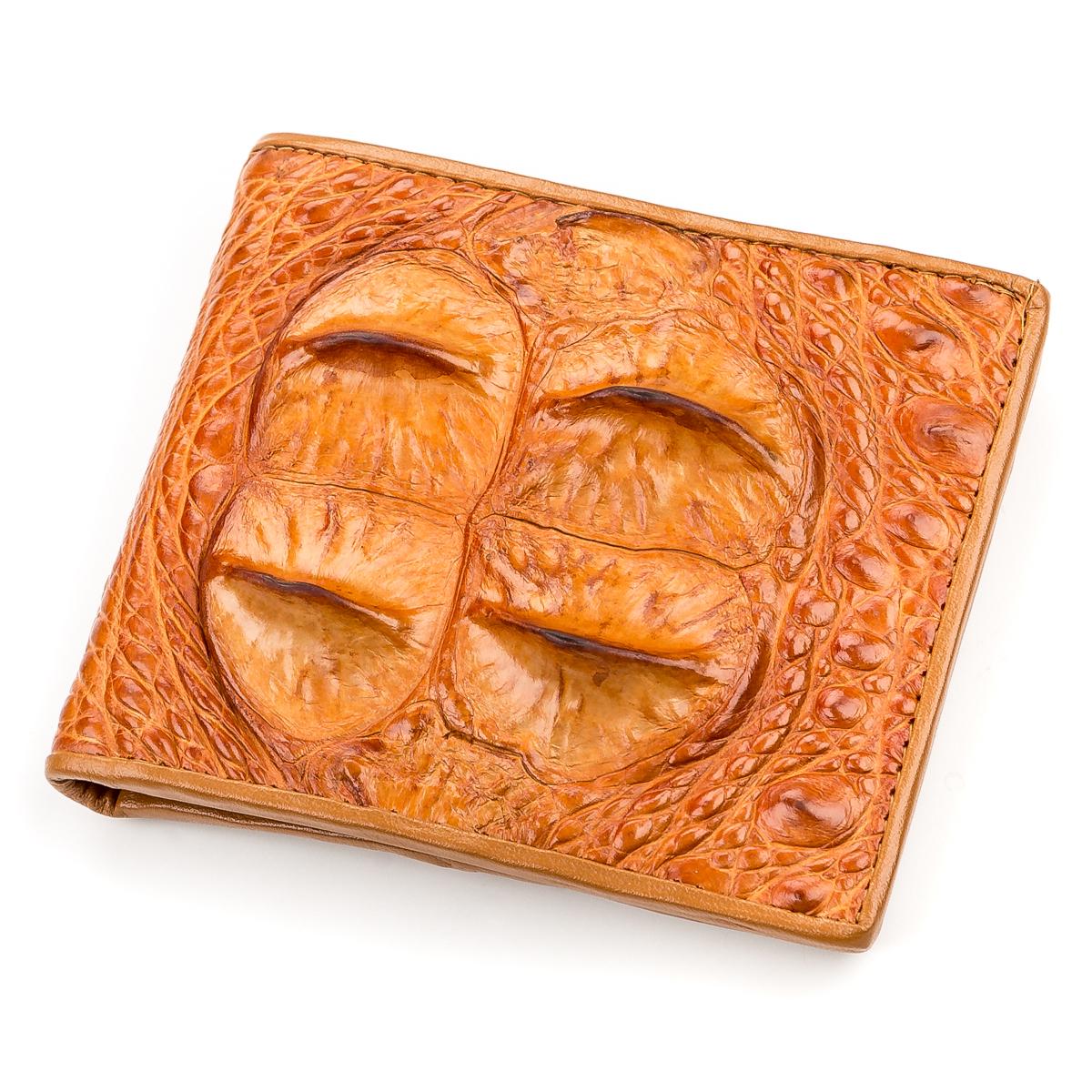 Кошелек Crocodile leather 18165 кожа Коричневый (22288)