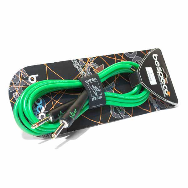 Кабель инструментальный Bespeco Viper500 Флуоресцентный зеленый (22761)