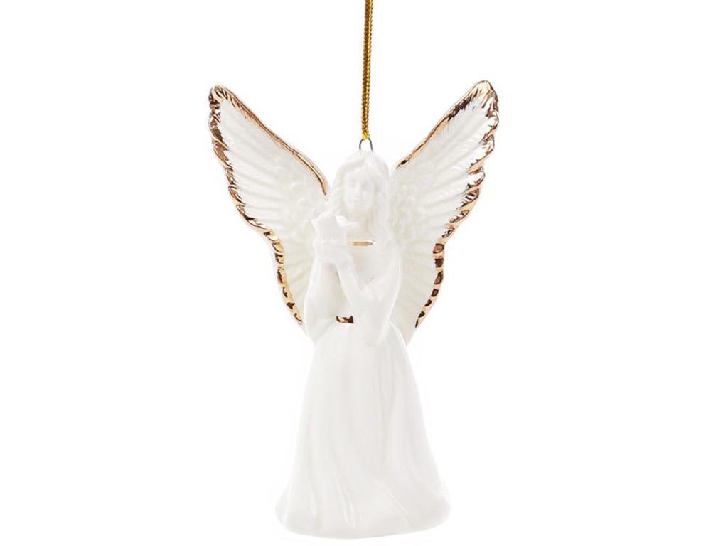 Подвесная фарфоровая статуэтка Ангел 10,5 см