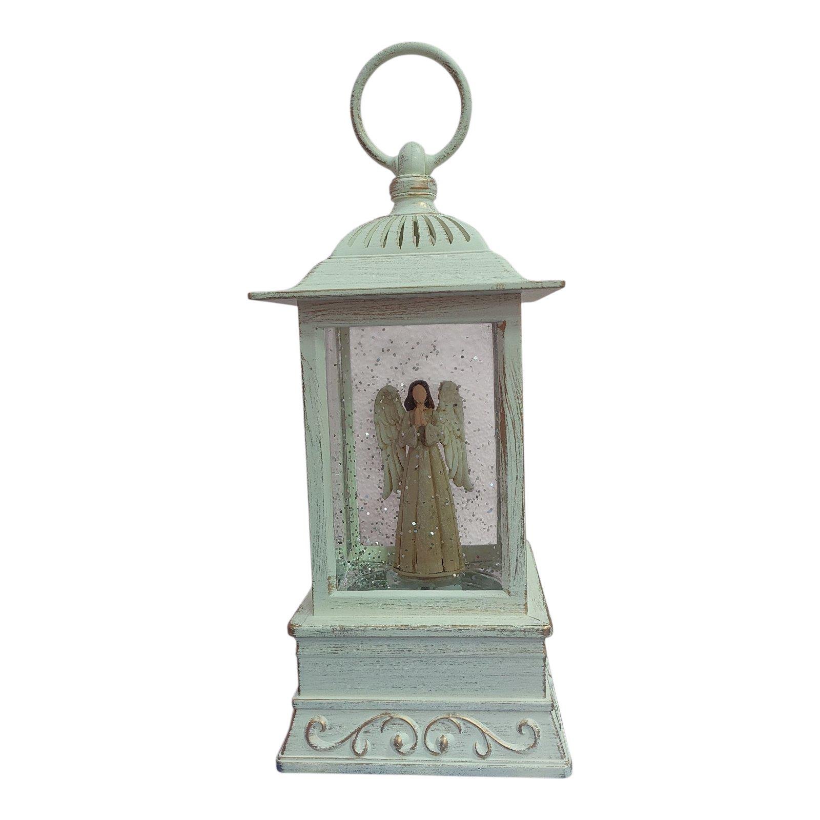 Ночник декоративный Новогодний Фонарь Ангел WDL-24004 USB/батарейки музыкальный со снегом (30393686) Ночник декоративный Новогодний Фонарь Ангел WDL-24004 USB/батарейки музыкальный со снегом (30393686)