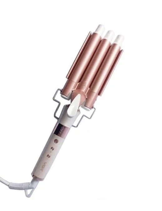 Плойка для завивки волосся VGR V-599 потрійна керамічна 90 Вт (9100)