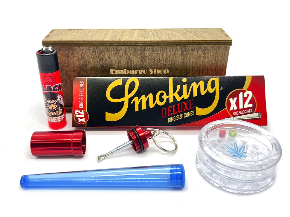 Набір для курця Smoking Deluxe Cone Gift Set