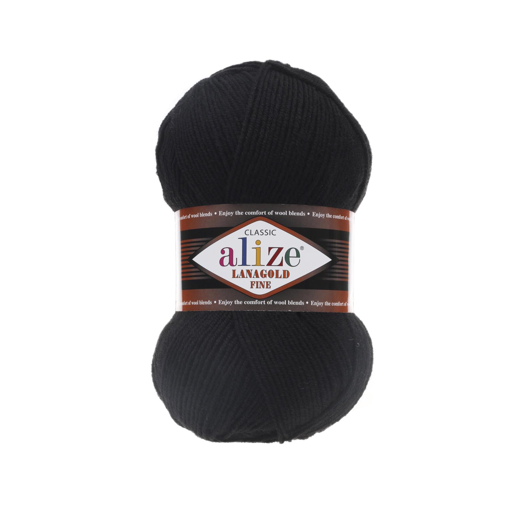 Пряжа Alize Lanagold Fine 60