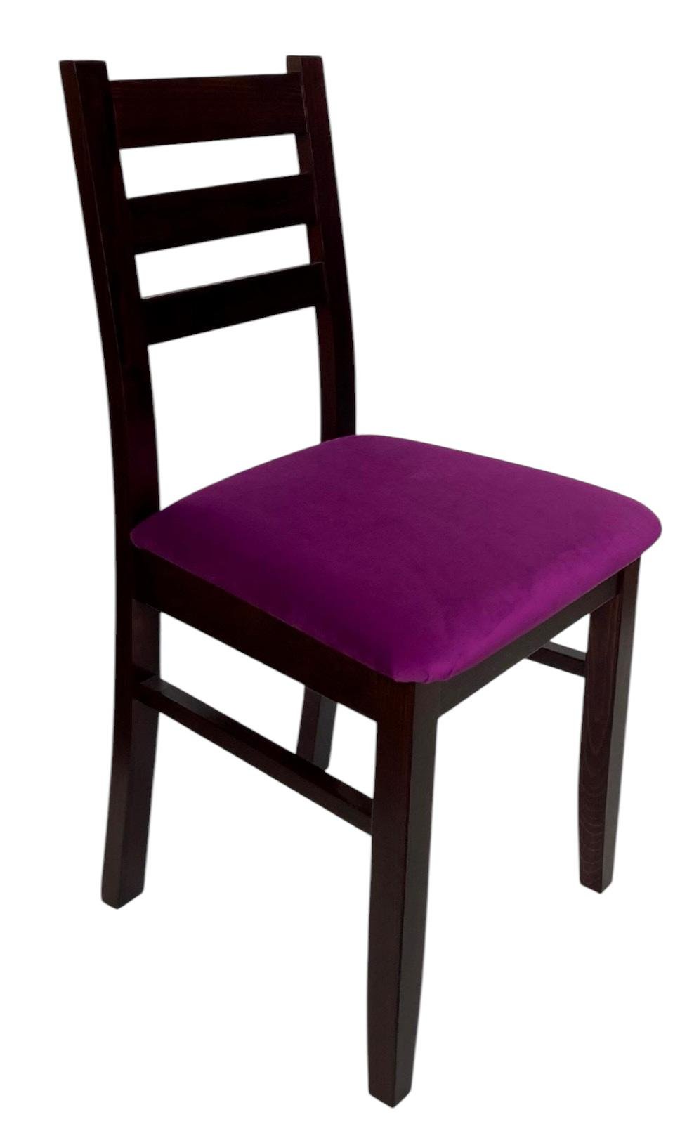 Стул обеденный Скиф ЖУР-1 деревянный Орех/Лагуна-25 (25763087)