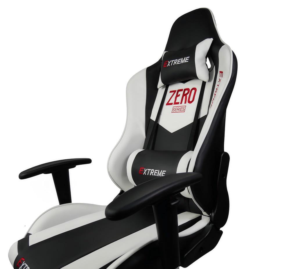 Кресло компьютерное геймерское Extreme Zero Черный/Белый (10629781) - фото 12 Кресло компьютерное геймерское Extreme Zero Черный/Белый (10629781) - фото 12