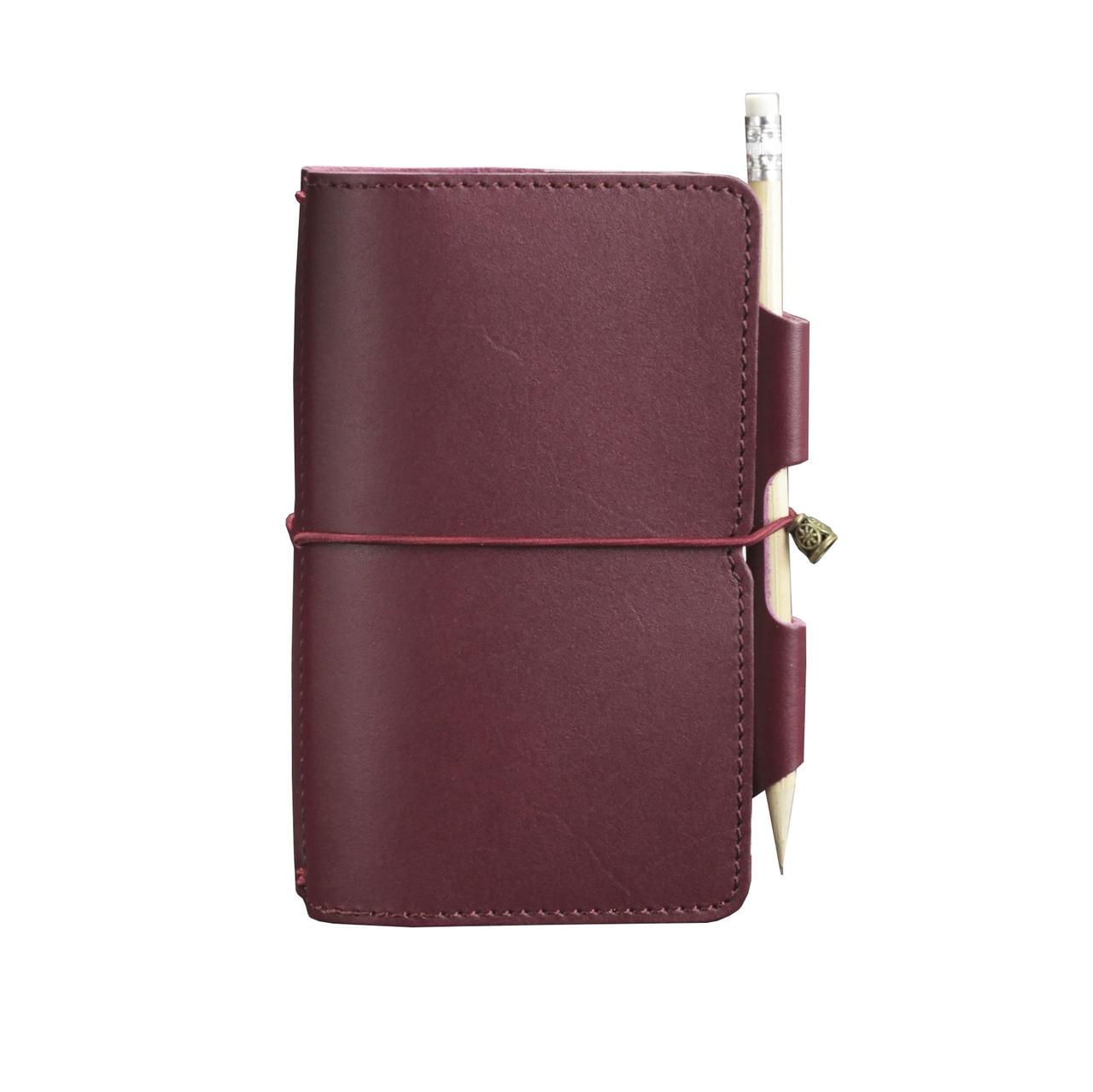 Блокнот шкіряний Софт-бук 3.0 Бордовий (A-026339) - фото 5 Блокнот шкіряний Софт-бук 3.0 Бордовий (A-026339) - фото 5