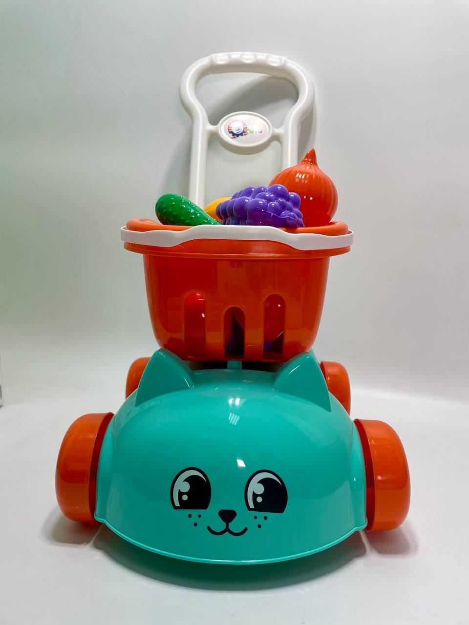 Іграшка ТехноК Toys Візок 7570 3 16 продуктів/в коробці - фото 5 Іграшка ТехноК Toys Візок 7570 3 16 продуктів/в коробці - фото 5