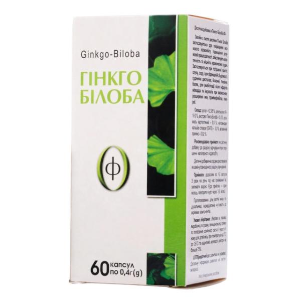 Гинкго Билоба Farmakom Гинкго Билоба - Ф 60 капс. (000027416)