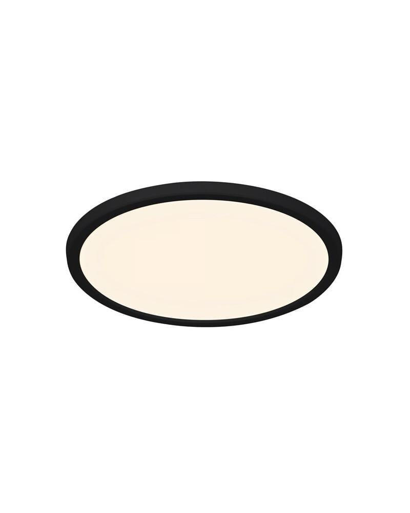 Светильник потолочный Nordlux 2210616103 Oja LED 1x15W 3000K-4000K 1700Lm IP54 Черный (36321712)