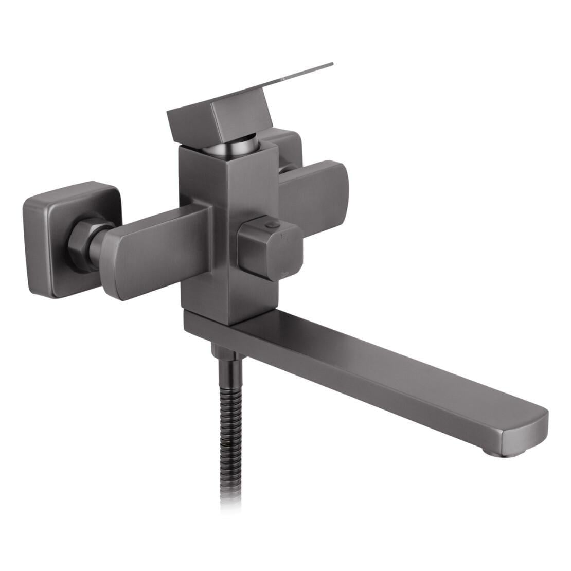Смеситель для ванны Kroner KRP Edelstahl Kubus PVD070 (CV035908) Смеситель для ванны Kroner KRP Edelstahl Kubus PVD070 (CV035908)