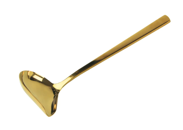 Половник из нержавеющей стали 23 см Золотой