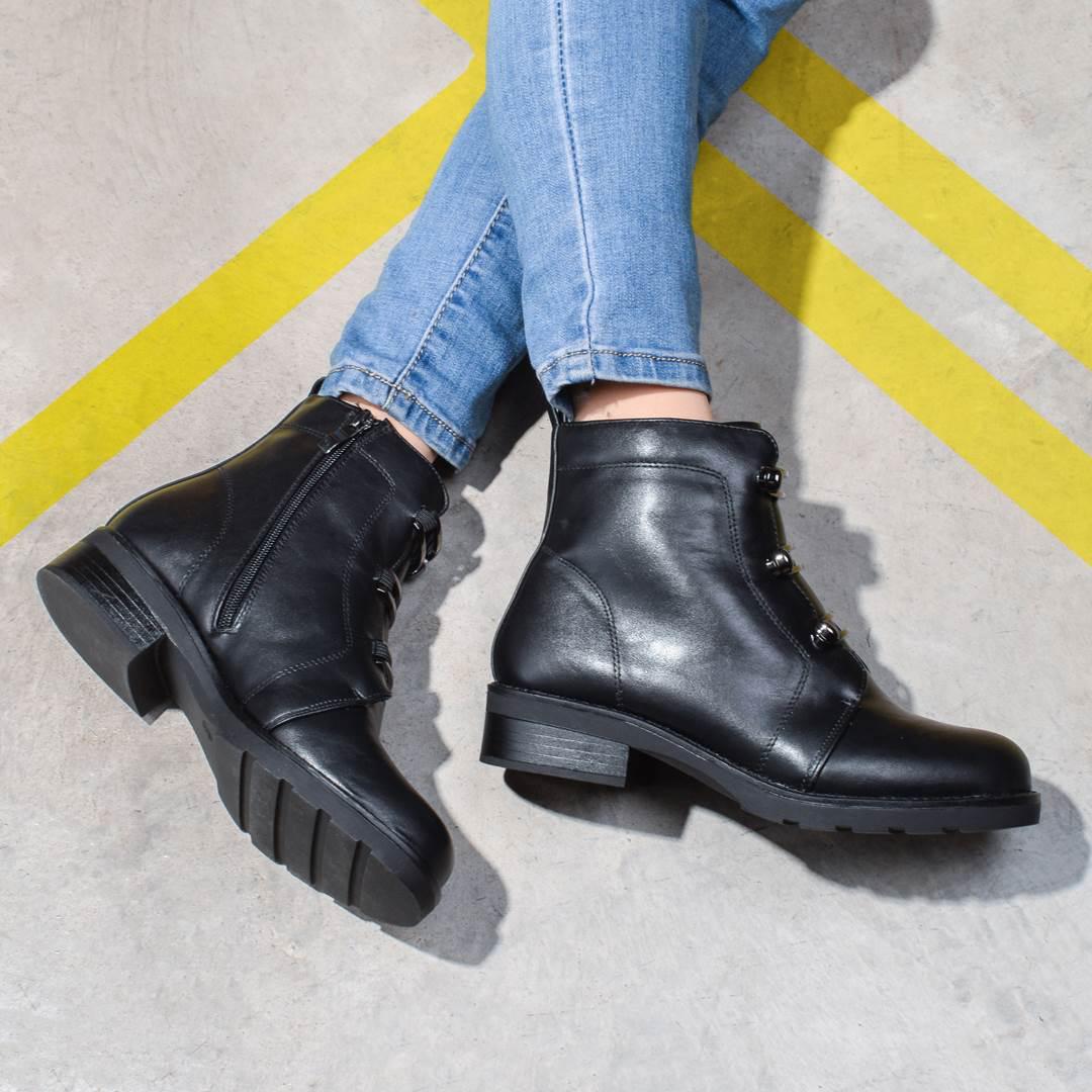 Ботинки женские зимние с декором 324617 р. 36 23 см