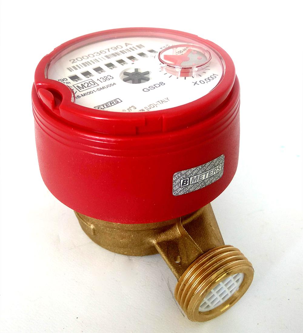 Счетчик горячей воды B-Meters d 1/2" 110 мм (RS-53453) - фото 3
