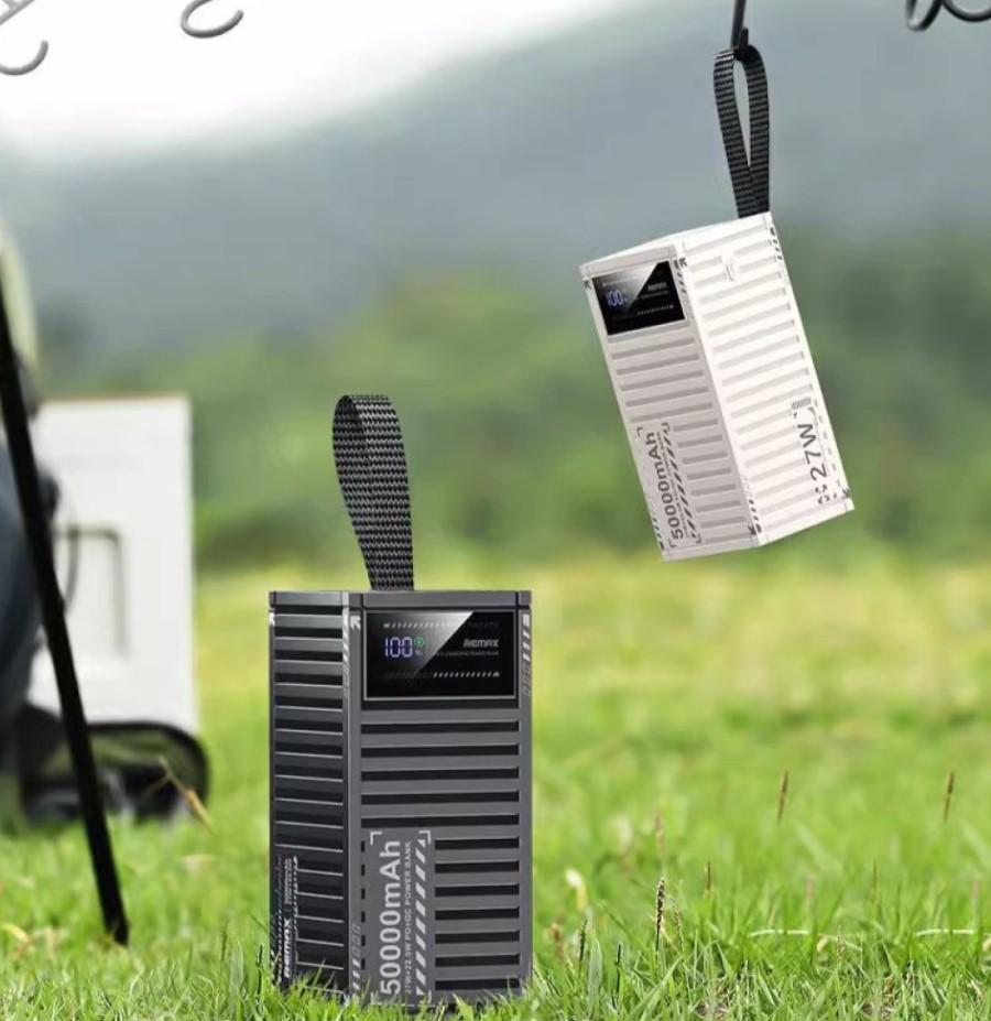 Повербанк Remax RPP-161 50000 mAh PD/QC 27W/22,5W White (101107) - фото 2 Повербанк Remax RPP-161 50000 mAh PD/QC 27W/22,5W White (101107) - фото 2