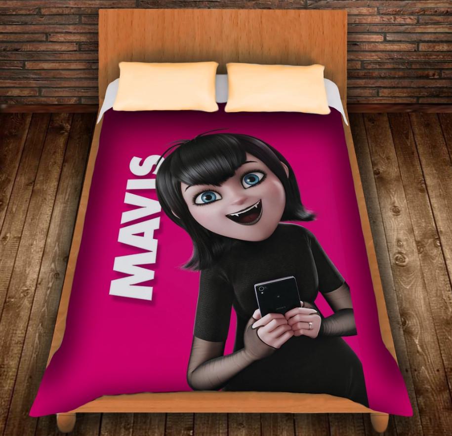 Плед с 3D принтом Мевис Монстры на каникулах 150x200 см (epi_0152)