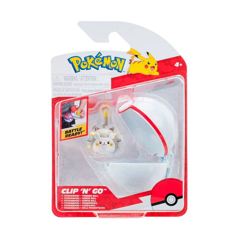 Ігровий набір POKEMON W16 ТОГЕДЕМАРУ В ПОКЕБОЛІ ігрова фігурка/покебол (21880)