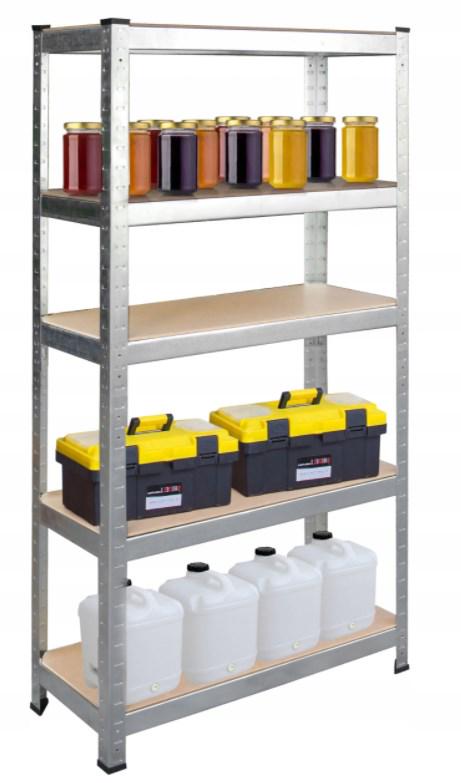 Стеллаж металлический Siker GoodTool G7030 5 полок 150х70х30 см (3433) - фото 5