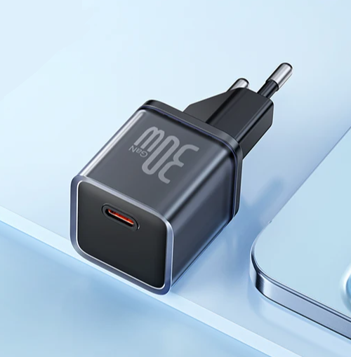Сетевое зарядное устройство Baseus GaN3 Fast Charger 30W Type-C Black