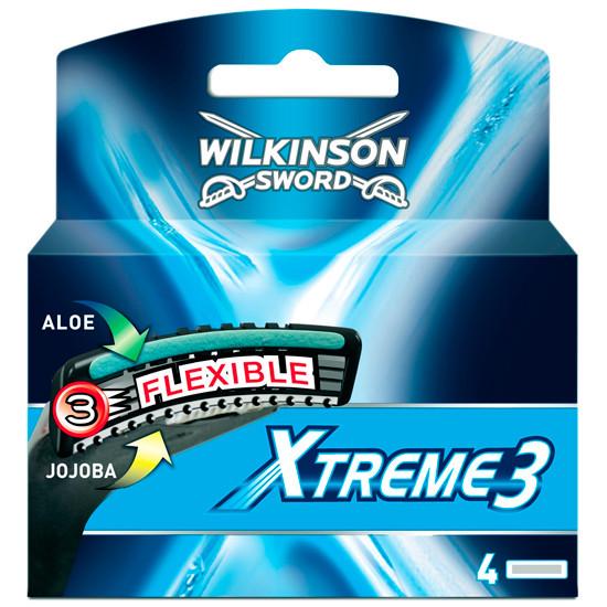 Картриджи для бритья Wilkinson Sword (Schick) Xtreme 3 4 шт